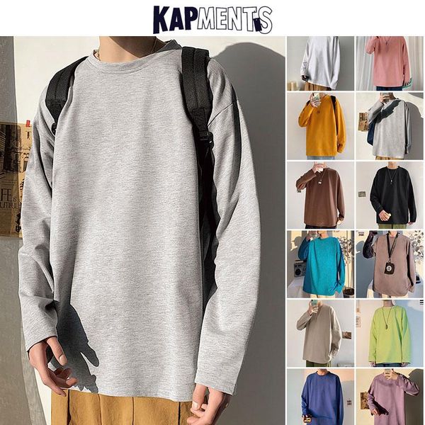 men's hoodies & sweatshirts kapments men oversized solid 12 colors grapihc 2021 mens streetwear harajuku long sleeve korean clothes, Black
men's hoodies & sweatshirts kapments men oversized solid 12 colors grapihc 2021 mens streetwear harajuku long sleeve korean clothes, Black