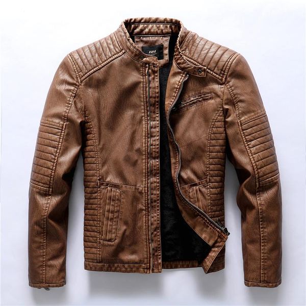 men's jackets motorcycle jacket 2021 autumn and winter pu leather casual embroidery bomber zipper fle, Black;brown
men's jackets motorcycle jacket 2021 autumn and winter pu leather casual embroidery bomber zipper fle, Black;brown