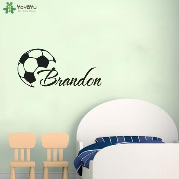 wall stickers custom made cool football boys name mural for room personality poster home decoration qq140
wall stickers custom made cool football boys name mural for room personality poster home decoration qq140