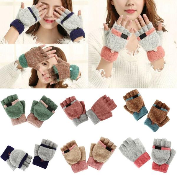 five fingers gloves 2021 fashion lady ladies hand wrist warmer winter fingerless female gift, Blue;gray
five fingers gloves 2021 fashion lady ladies hand wrist warmer winter fingerless female gift, Blue;gray