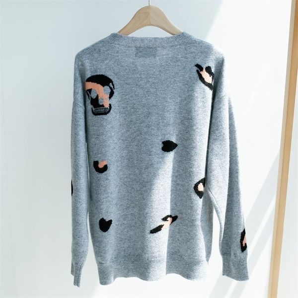 100% cashmere women knitted sweater pullover long sleeve o-neck print lady casual knitwear women's sweaters, White;black
100% cashmere women knitted sweater pullover long sleeve o-neck print lady casual knitwear women's sweaters, White;black