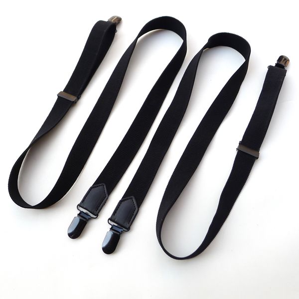 clip-on suspenders adjustable braces black fashion suspenders with leather classic versatile uncrossed black strap, Black;white
clip-on suspenders adjustable braces black fashion suspenders with leather classic versatile uncrossed black strap, Black;white