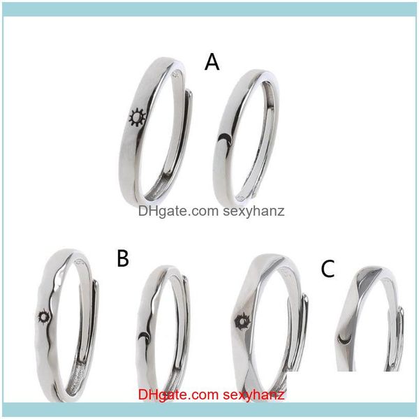 jewelry2pcs sun and moon lovers couples matching rings set promise wedding bands kit adjustable for him her fashion d21 20 dropship cluster, Golden;silver
jewelry2pcs sun and moon lovers couples matching rings set promise wedding bands kit adjustable for him her fashion d21 20 dropship cluster, Golden;silver