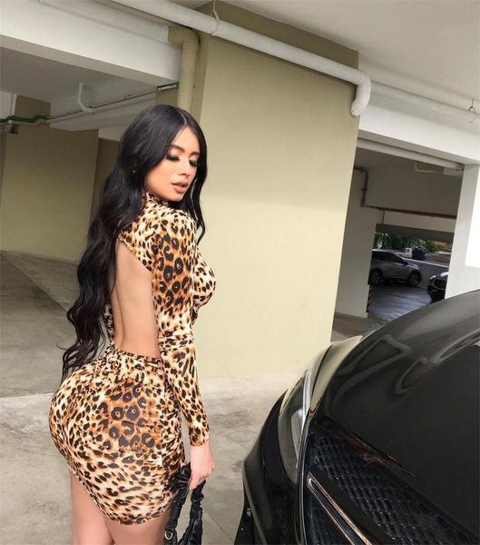 casual dresses long sleeve leopard print backless bodycon mini party night evening birthday dress vintage vestidos robe, Black;gray
casual dresses long sleeve leopard print backless bodycon mini party night evening birthday dress vintage vestidos robe, Black;gray