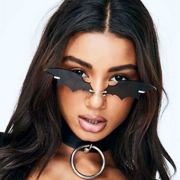 designer ray sunglasses glamour for women fashion bat design rimless sun glasses luxury woman, White;black
designer ray sunglasses glamour for women fashion bat design rimless sun glasses luxury woman, White;black