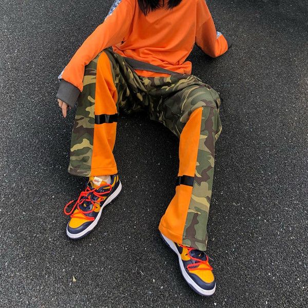 2021 new harajuku women joggers cotton splice women's trousers jogger straight pants camouflage streetwear pockets qzmj, Black;white
2021 new harajuku women joggers cotton splice women's trousers jogger straight pants camouflage streetwear pockets qzmj, Black;white