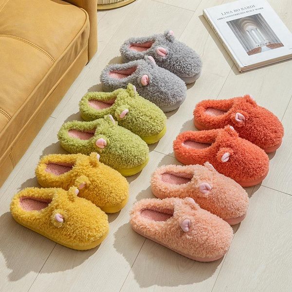 slippers female winter cute cartoon couples home indoor and outdoor anti-skid plus velvet warm plush cotton shoes for men, Black
slippers female winter cute cartoon couples home indoor and outdoor anti-skid plus velvet warm plush cotton shoes for men, Black