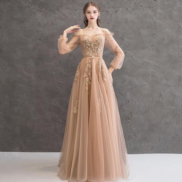 party dresses elegant boat-neck long sleeve evening dress lace applique a-line prom lace-up for back beaded pageant, White;black
party dresses elegant boat-neck long sleeve evening dress lace applique a-line prom lace-up for back beaded pageant, White;black