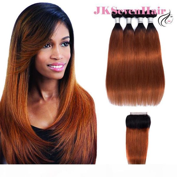 1b 30 straight brazilian virgin hair extensions 4 bundles with 4x4 inch lace closure dark root 30 malaysian indian peruvian hair weaves, Black
1b 30 straight brazilian virgin hair extensions 4 bundles with 4x4 inch lace closure dark root 30 malaysian indian peruvian hair weaves, Black