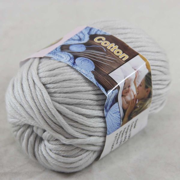 sale lot 1 ballsx50g special thick worsted 100% cotton yarn hand knitting 422-37 silver gray, Black;white
sale lot 1 ballsx50g special thick worsted 100% cotton yarn hand knitting 422-37 silver gray, Black;white