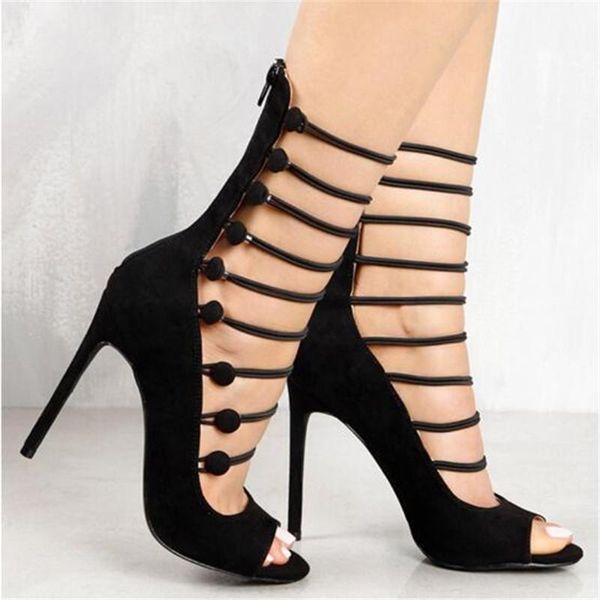 dress shoes women pumps 2021 sping summer peep toe high heels hollow rome thin heel party woman, Black
dress shoes women pumps 2021 sping summer peep toe high heels hollow rome thin heel party woman, Black