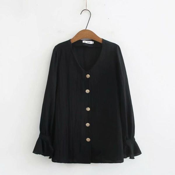 plus size cotton solid black long flare sleeve women loose shirts 2021 new spring autumn casual ladies blouse female, White
plus size cotton solid black long flare sleeve women loose shirts 2021 new spring autumn casual ladies blouse female, White