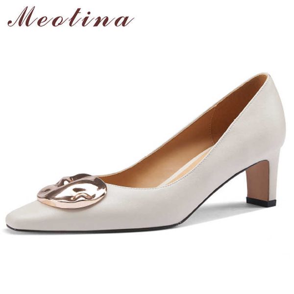meotina natural genuine leather women shoes high heels square toe pumps metal decoration chunky heel female footwear beige black 210608
meotina natural genuine leather women shoes high heels square toe pumps metal decoration chunky heel female footwear beige black 210608