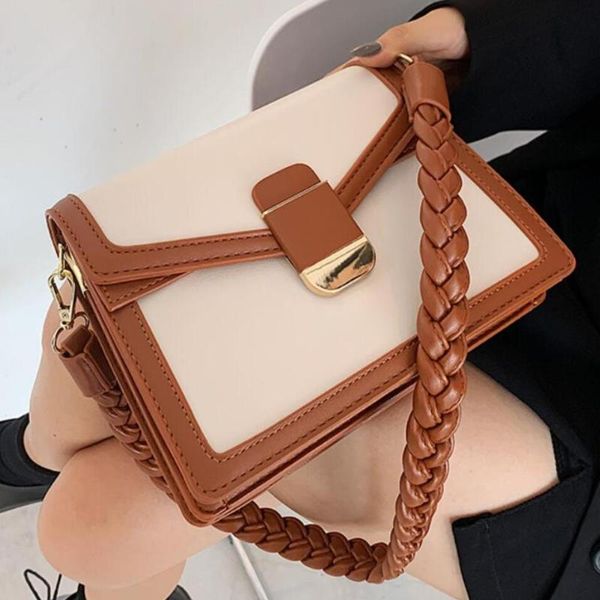contrast color square armpit bag 2021 fashion new pu leather women's designer handbag chain shoulder messenger bag
contrast color square armpit bag 2021 fashion new pu leather women's designer handbag chain shoulder messenger bag
