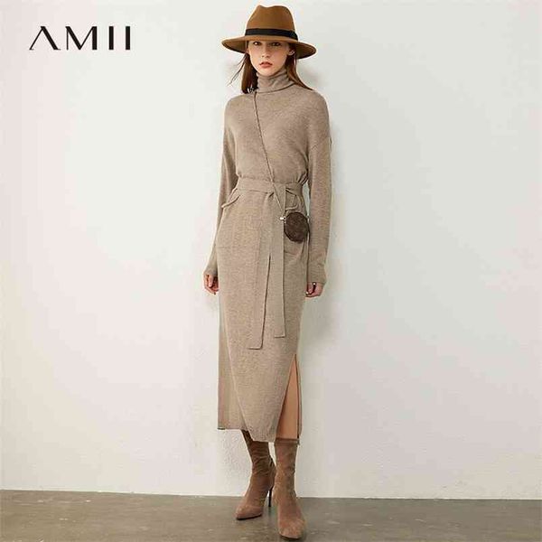 minimalism autumn fashion women sweater dress solid turtleneck slim fit belt causal calf-length female 12040304 210527, Black;gray
minimalism autumn fashion women sweater dress solid turtleneck slim fit belt causal calf-length female 12040304 210527, Black;gray