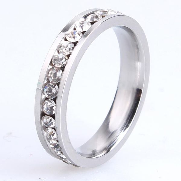 cluster rings wedding 4mm silver color plate single row crystal 316l stainless steel for women men wholesale, Golden;silver
cluster rings wedding 4mm silver color plate single row crystal 316l stainless steel for women men wholesale, Golden;silver