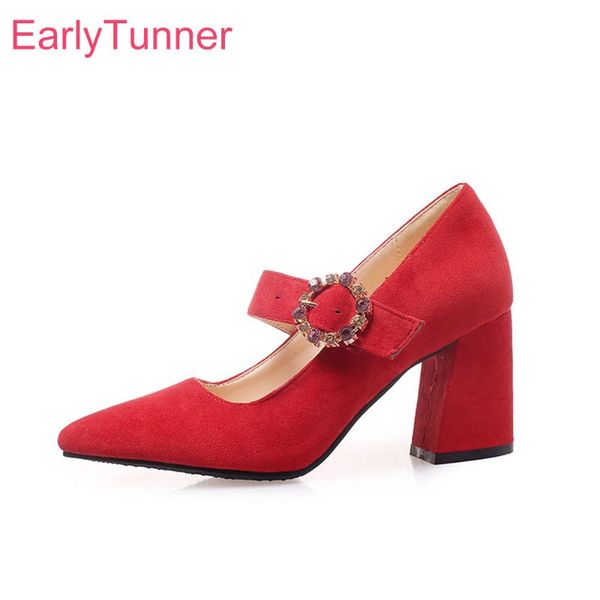 dress shoes brand glamour beige red women formal pumps high square heels lady nude eb92 plus big small size 32 43 46, Black
dress shoes brand glamour beige red women formal pumps high square heels lady nude eb92 plus big small size 32 43 46, Black