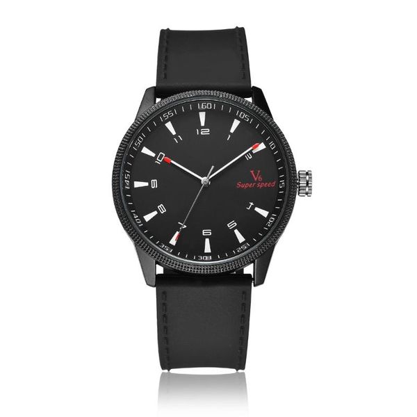wristwatches v6 brand black wrist watch men fashion casual sport men's watches pu band quartz males clock relogio masculino reloj hombr, Slivery;brown
wristwatches v6 brand black wrist watch men fashion casual sport men's watches pu band quartz males clock relogio masculino reloj hombr, Slivery;brown