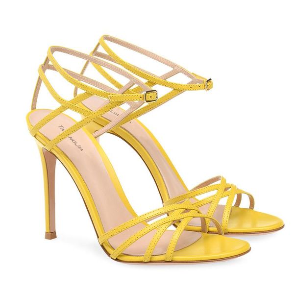 size buckle high-heeled sandals fashion women's shoes, Black