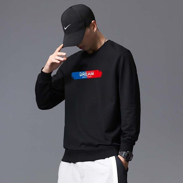 men's vests spring autumn handsome loose sweatshirts new clothes long-sleeved o-neck english alphabet bottom shirt men sport pullo, Black;white
men's vests spring autumn handsome loose sweatshirts new clothes long-sleeved o-neck english alphabet bottom shirt men sport pullo, Black;white