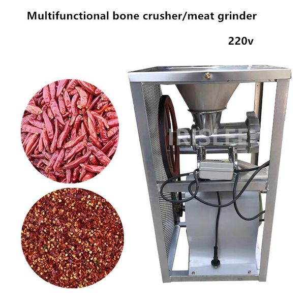 meat grinders type electric grinder fission chicken frame bone crusher pepper enema 2.2kw motor single shell
meat grinders type electric grinder fission chicken frame bone crusher pepper enema 2.2kw motor single shell