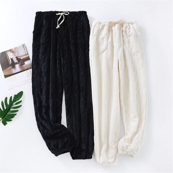 women's sleepwear winter warm fleece pants casual home trousers coral loose comfortable plush men's couple pajama, Black;red
women's sleepwear winter warm fleece pants casual home trousers coral loose comfortable plush men's couple pajama, Black;red