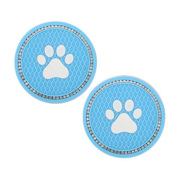 mats & pads 2pcs mat pvc cup holder bling office cat universal anti-slip rhinestone pad home decoration car interior accessories
mats & pads 2pcs mat pvc cup holder bling office cat universal anti-slip rhinestone pad home decoration car interior accessories