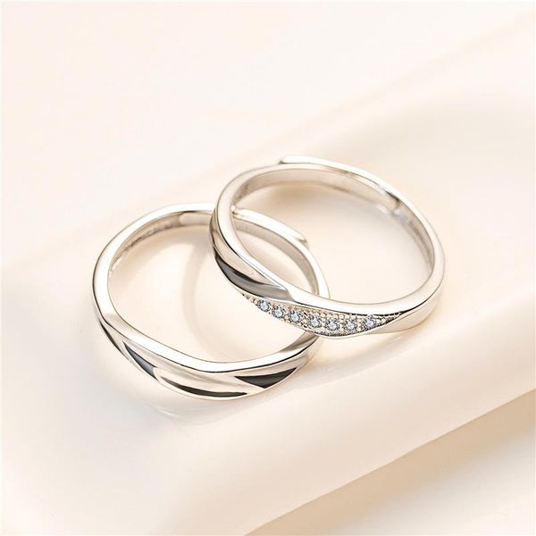 cluster rings 925 sterling silver jewelry fashion women and men open anniversary wedding engagement couple, Golden;silver
cluster rings 925 sterling silver jewelry fashion women and men open anniversary wedding engagement couple, Golden;silver