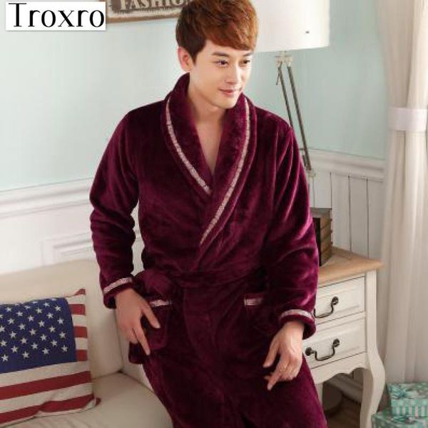 men's sleepwear bathrobe men long sleeves robe regular sleeve bathrobes man chinese house coat big luxury flannel plaiddressing gown 21, Black;brown
men's sleepwear bathrobe men long sleeves robe regular sleeve bathrobes man chinese house coat big luxury flannel plaiddressing gown 21, Black;brown