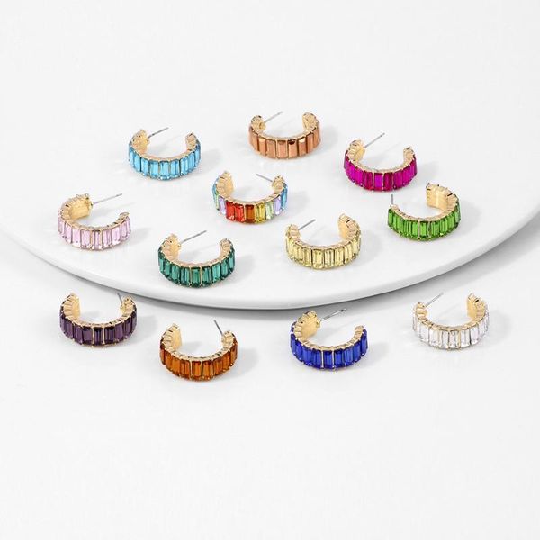 stud fashion rainbow cz earrings for women girls bohemia colorful hoop round female wedding charm jewelry gift, Golden;silver
stud fashion rainbow cz earrings for women girls bohemia colorful hoop round female wedding charm jewelry gift, Golden;silver