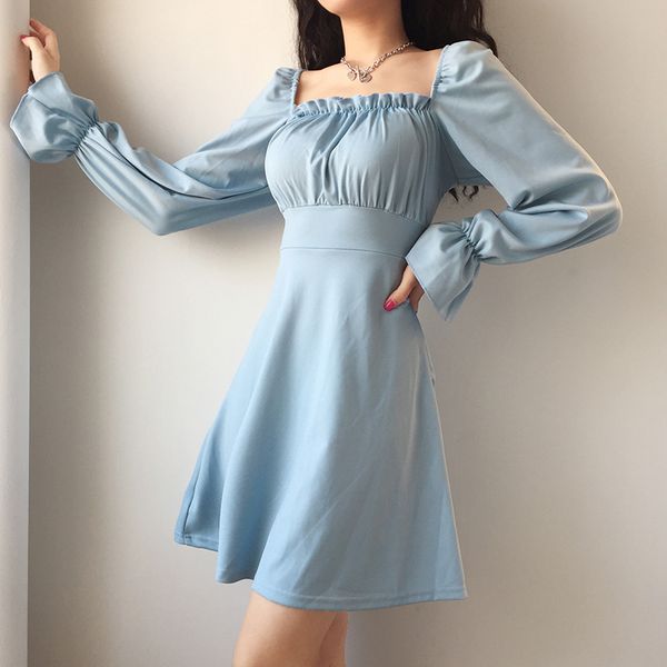 lace up backless pleated dress elegant vintage flare sleeve short dress women ruched black party ladies dresses fall, Black;gray
lace up backless pleated dress elegant vintage flare sleeve short dress women ruched black party ladies dresses fall, Black;gray