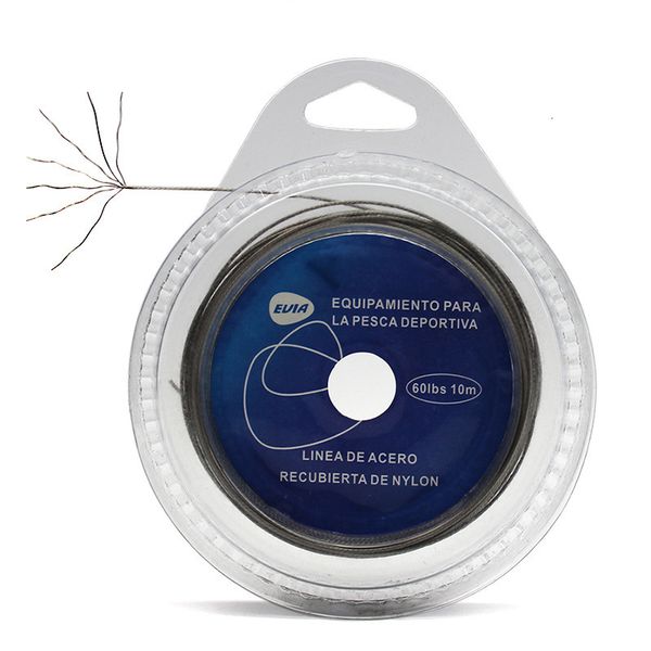 gear sea fishing wire 7-strand braided 10m long with independent packaging and buckle connecting line
gear sea fishing wire 7-strand braided 10m long with independent packaging and buckle connecting line