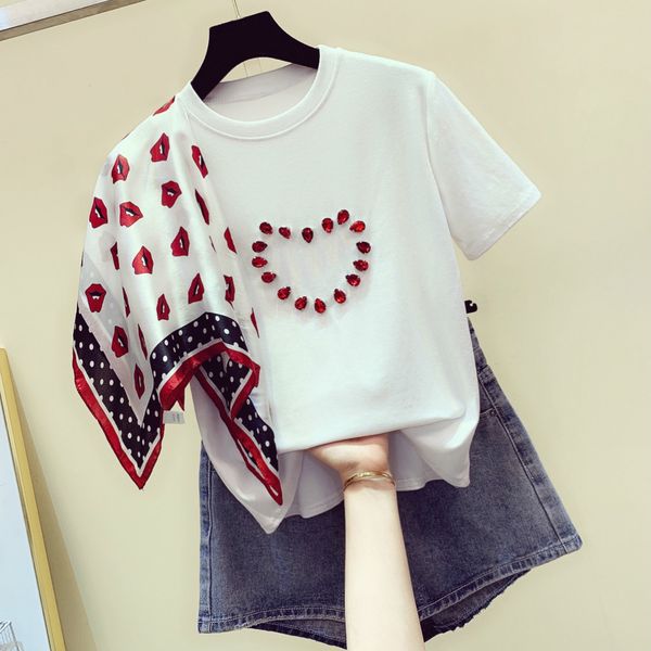 summer ladies new loose wave wrinkles frizzy t-shirt short sleeve for white students tees female t-shirts fwiq
summer ladies new loose wave wrinkles frizzy t-shirt short sleeve for white students tees female t-shirts fwiq