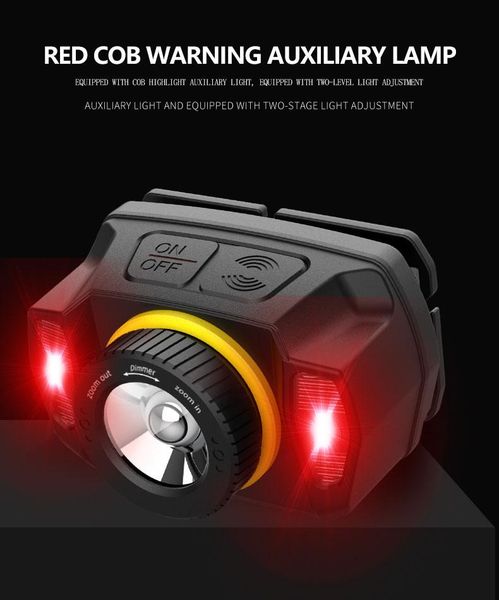 led induction headlamp usb rechargeable sensor zoomable waterproof torch built-in battery 2021 desgin
led induction headlamp usb rechargeable sensor zoomable waterproof torch built-in battery 2021 desgin