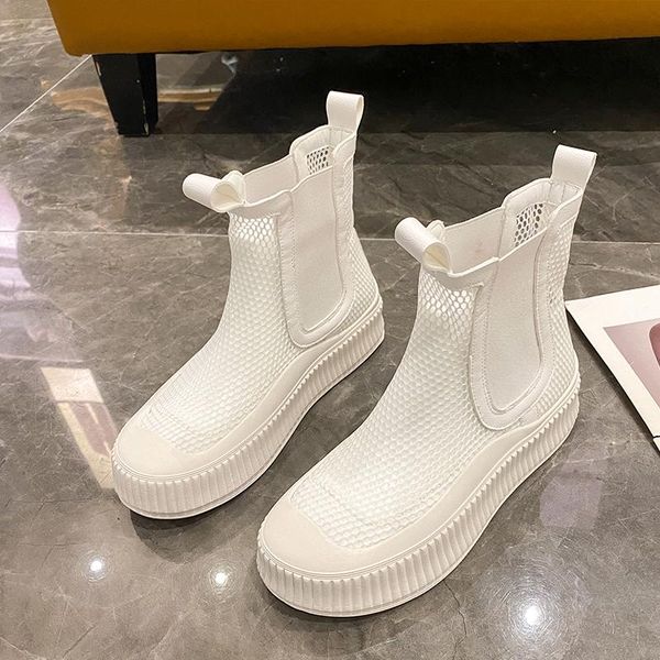 boots breathable mesh hollow sandals size 40 summer platform thick sole women sleeve zapatos de mujer, Black
boots breathable mesh hollow sandals size 40 summer platform thick sole women sleeve zapatos de mujer, Black