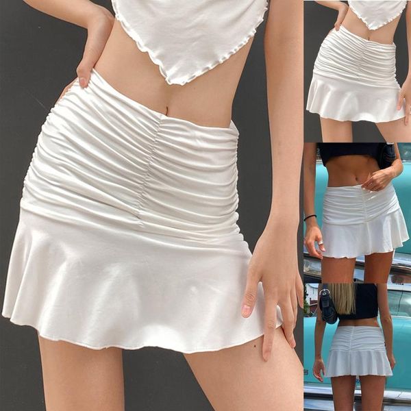skirts ruched pleated woman high waist casual 90s mini skirt lady trendy 2021 y2k summer beachwear white dro, Black
skirts ruched pleated woman high waist casual 90s mini skirt lady trendy 2021 y2k summer beachwear white dro, Black