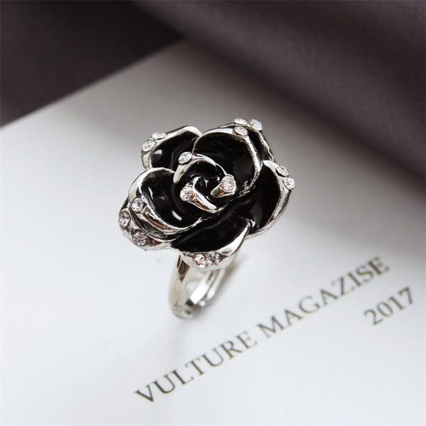 cluster rings black carved rose flower opening ring for women girls vintage gothic party crystal finger adjustable open jewelry, Golden;silver
cluster rings black carved rose flower opening ring for women girls vintage gothic party crystal finger adjustable open jewelry, Golden;silver