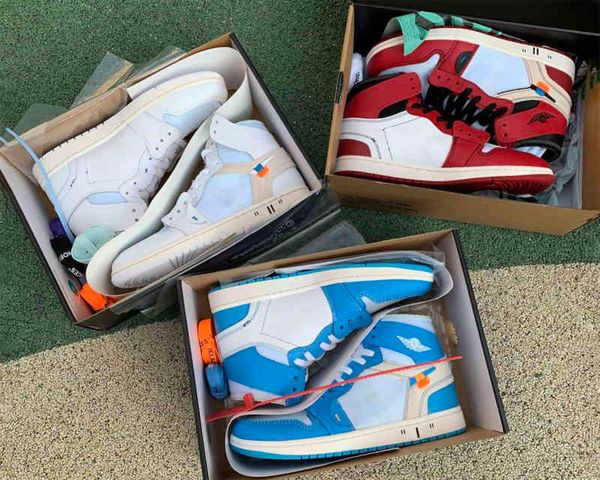 $62 portmarket basketball shoes 1s high og jumpman 1 joint design unc blue mens womens fashion outdoor sneakers with box 2021, Black
$62 portmarket basketball shoes 1s high og jumpman 1 joint design unc blue mens womens fashion outdoor sneakers with box 2021, Black