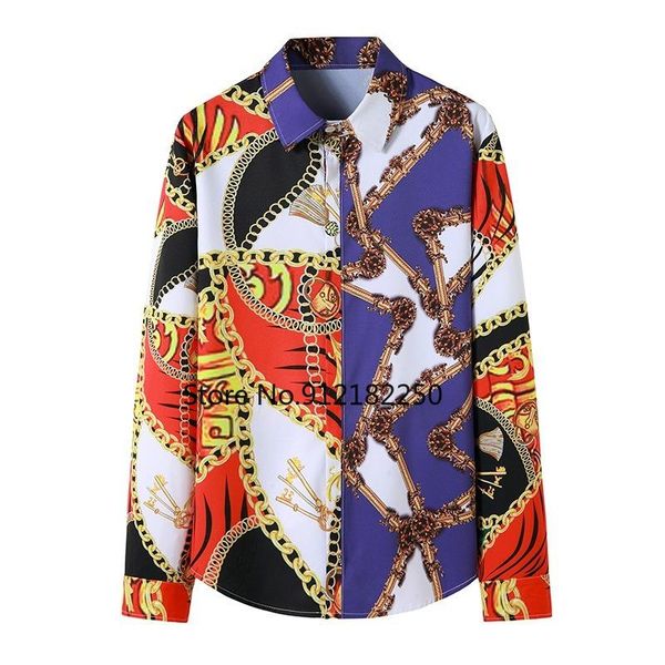 men's casual shirts mens button down baroque floral dress shirt tuxedo 2021 autumn long sleeve luxury men chemise homme xxl, White;black
men's casual shirts mens button down baroque floral dress shirt tuxedo 2021 autumn long sleeve luxury men chemise homme xxl, White;black