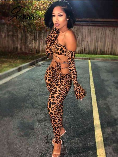 one shoulder leopard womens pants print 2 two piece set cut out waist flare sleeve crop bandage streetwear, White
one shoulder leopard womens pants print 2 two piece set cut out waist flare sleeve crop bandage streetwear, White