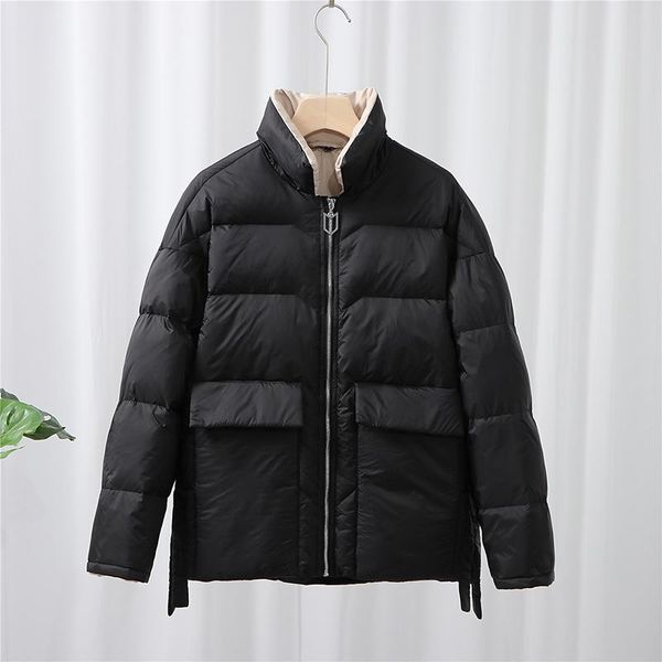 women's down & parkas sedutmo winter oversize duck coat women thick warm short casual jackets autumn fashion pocket puffer jacket ed125, Black
women's down & parkas sedutmo winter oversize duck coat women thick warm short casual jackets autumn fashion pocket puffer jacket ed125, Black