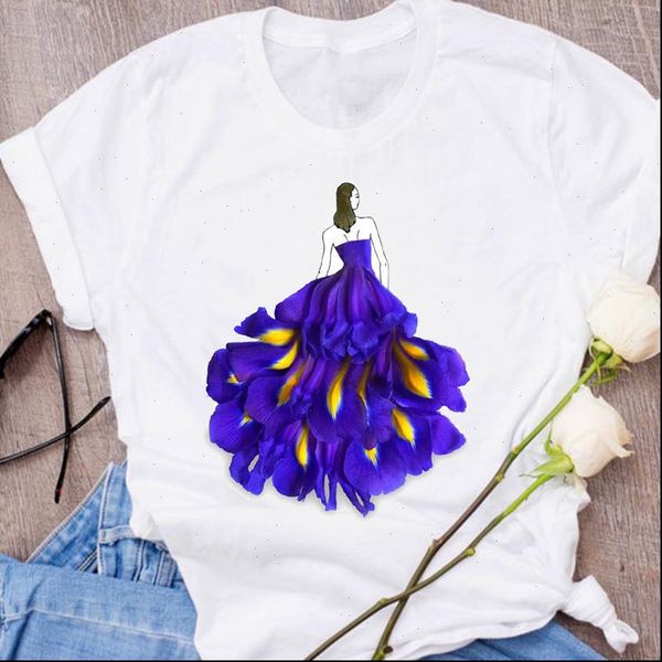 women graphic elegant fashion trend ladies clothes floral flower lady clothing female tees print t shirt womens t shirt, White
women graphic elegant fashion trend ladies clothes floral flower lady clothing female tees print t shirt womens t shirt, White