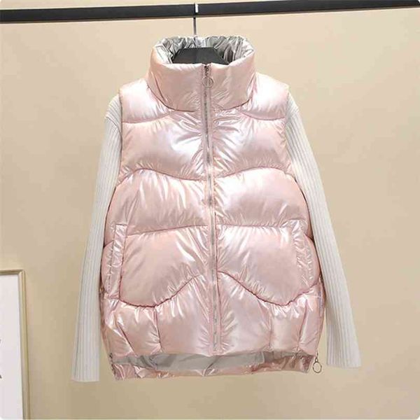 pink jackets for women winter warm padded puffer gilet vests sleeveless parkas jacket white duck down coat fall 210915, Black;white
pink jackets for women winter warm padded puffer gilet vests sleeveless parkas jacket white duck down coat fall 210915, Black;white