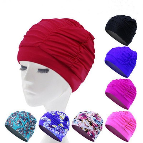 swimming caps 1pcs women cap elastic nylon fabric protect ears long hair sports swim pool hat for female size
swimming caps 1pcs women cap elastic nylon fabric protect ears long hair sports swim pool hat for female size