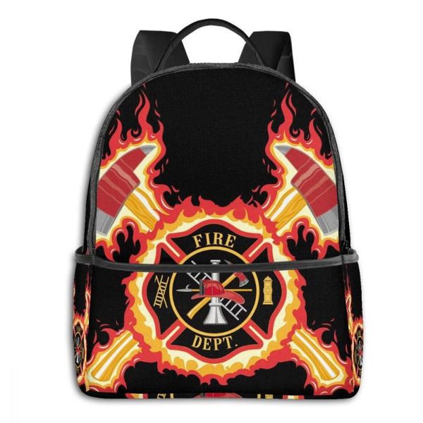 backpack women fashion shoulder bag firefighter cross with axes school for teenage girl boy children backpacks travel
backpack women fashion shoulder bag firefighter cross with axes school for teenage girl boy children backpacks travel