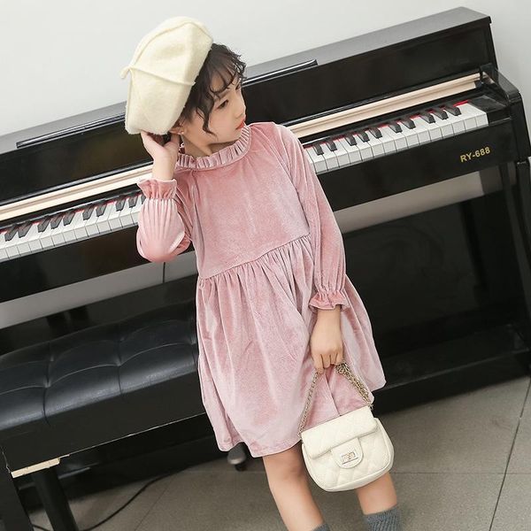 girl's dresses autumn kids girls sweet princess dress children party elegant teenage velvet long sleeve knee length, Red;yellow
girl's dresses autumn kids girls sweet princess dress children party elegant teenage velvet long sleeve knee length, Red;yellow