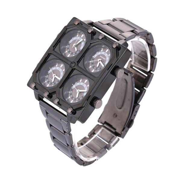 wristwatches shiweibao quartz watches men watch four time zones military black steel watchband clock male relogio, Slivery;brown
wristwatches shiweibao quartz watches men watch four time zones military black steel watchband clock male relogio, Slivery;brown