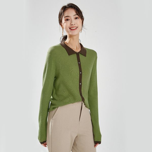 luxury women's jackets wool casual single small cardigan 2021 autumn winter color contrast trend temperament lapel pit strip coat women, Black;brown
luxury women's jackets wool casual single small cardigan 2021 autumn winter color contrast trend temperament lapel pit strip coat women, Black;brown