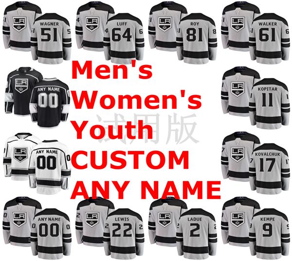 los angeles kings jerseys austin wagner jersey 51 matt luff 64 matt roy 81 sean walker 61 black white hockey jerseys custom stitched, Black;red
los angeles kings jerseys austin wagner jersey 51 matt luff 64 matt roy 81 sean walker 61 black white hockey jerseys custom stitched, Black;red