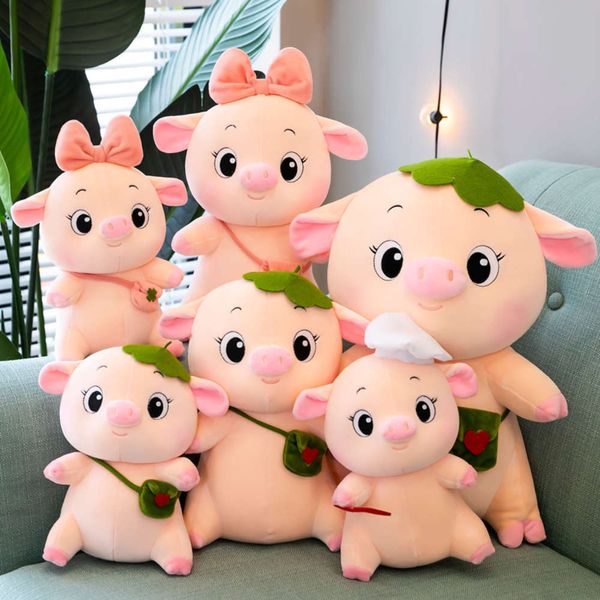 cute baby babe pig doll plush toy girl sleeping with pillow presents for children, Blue
cute baby babe pig doll plush toy girl sleeping with pillow presents for children, Blue